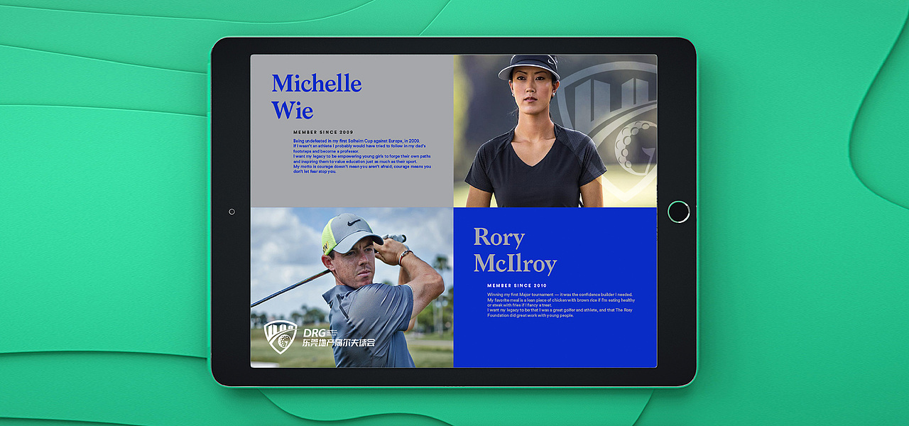 高尔夫球协会品牌——DRG（图ZMjc2MTAzMjY0） - 品牌 - 站酷设计师cr4yon原创素材 - 站酷ZCOOL