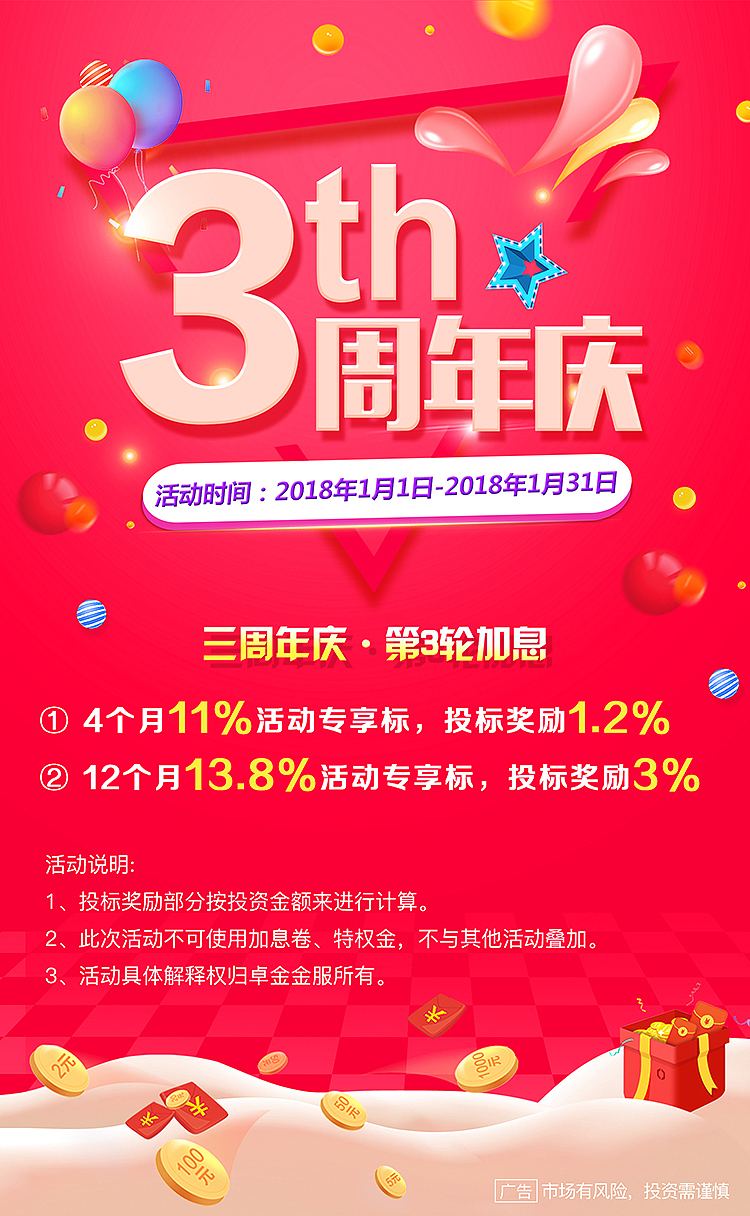 卓金金服 | 金融理财海报设计（图ZMTA3MzE0ODE2） - 海报 - 站酷设计师小琪设计原创素材 - 站酷ZCOOL