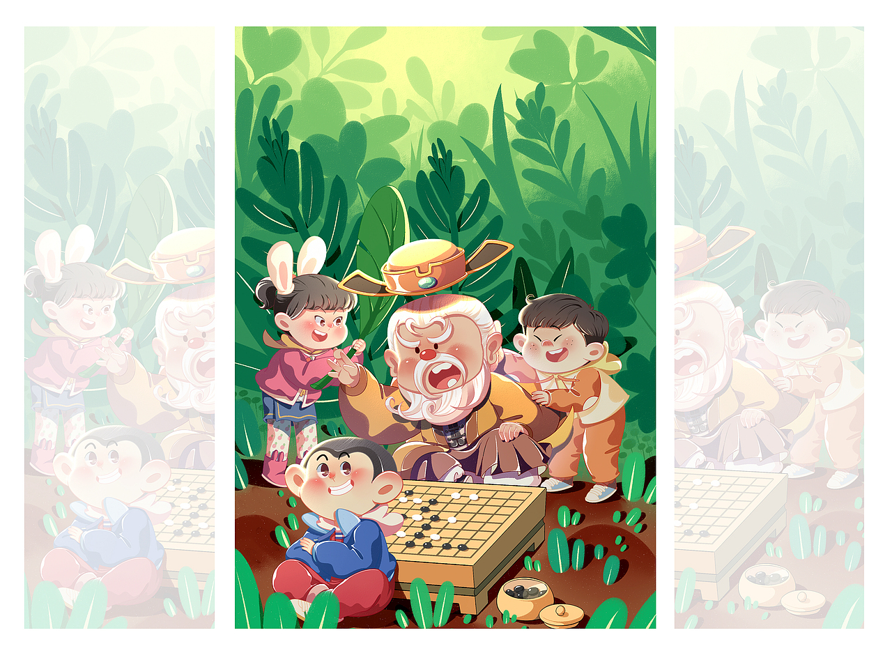 十二月（图ZMjMzOTY2OTU2） - 儿童插画 - 站酷设计师a熊喵吉祥原创素材 - 站酷ZCOOL