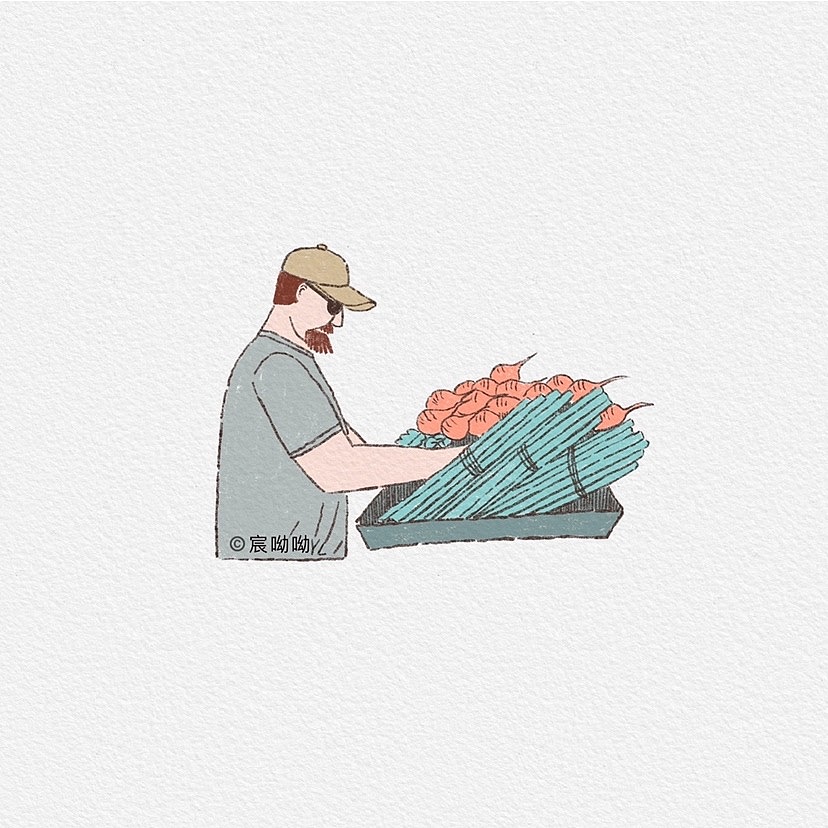 插画：形形色色的人们（图ZMjQ0OTE3ODA4） - 创作习作 - 站酷设计师宸呦呦原创素材 - 站酷ZCOOL