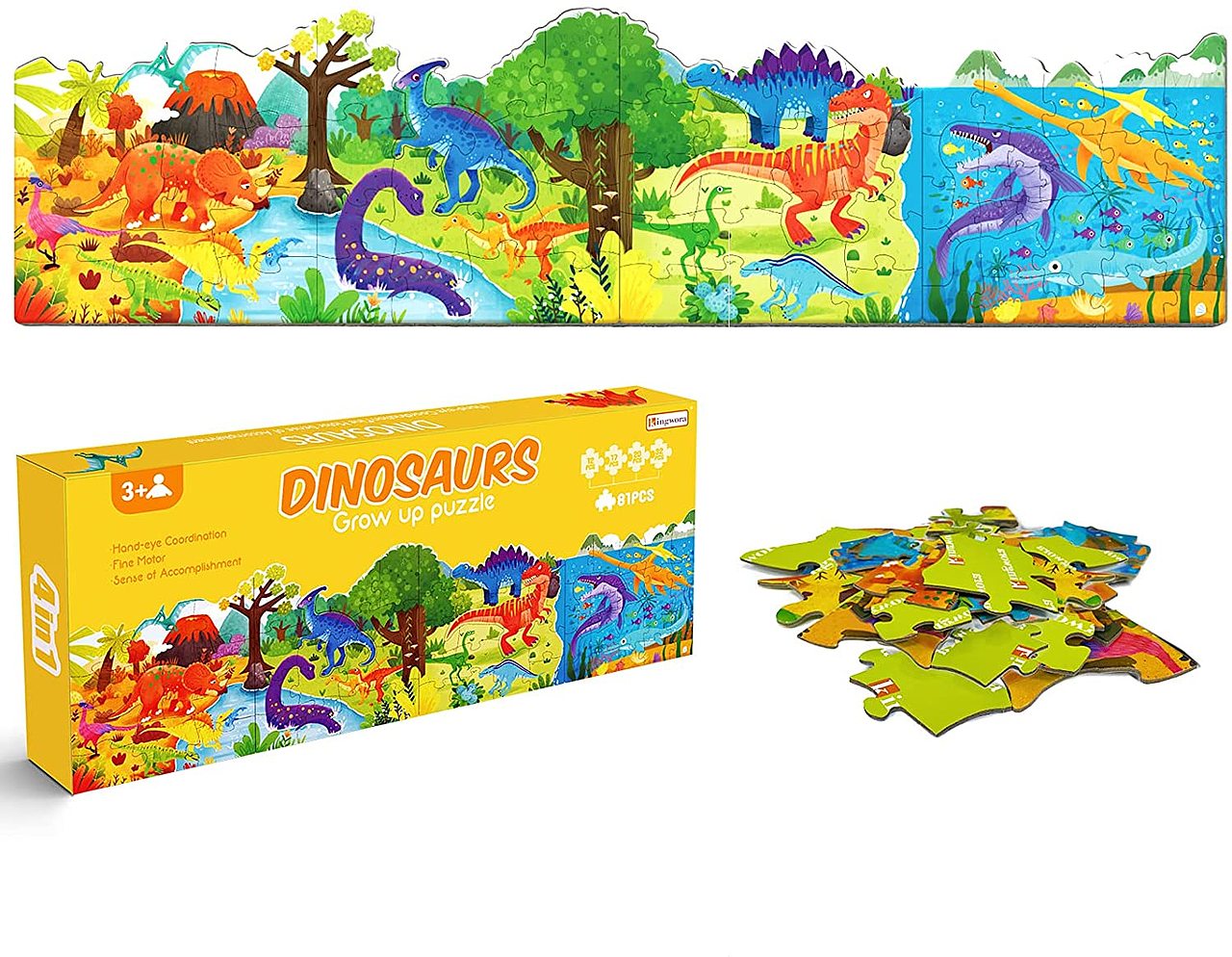 三個兒童拼圖（圖ZMjYzODM0MzQ0） - 兒童插畫 - 站酷設(shè)計師阿蛋的成長記錄原創(chuàng)素材 - 站酷ZCOOL