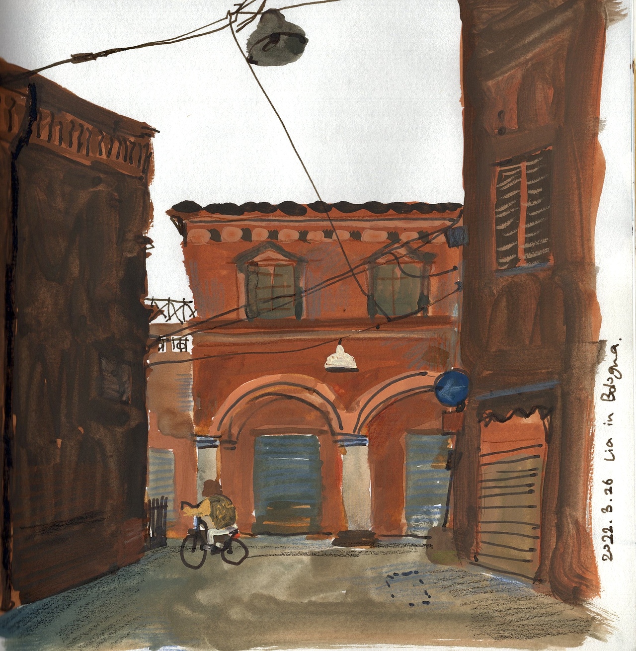 意大利博洛尼亚速写