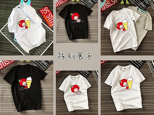 服装图案设计（个人主页-ZMjcxNDQzMTY=） - 商业插画 - 站酷设计师一件白T原创素材 - 站酷ZCOOL