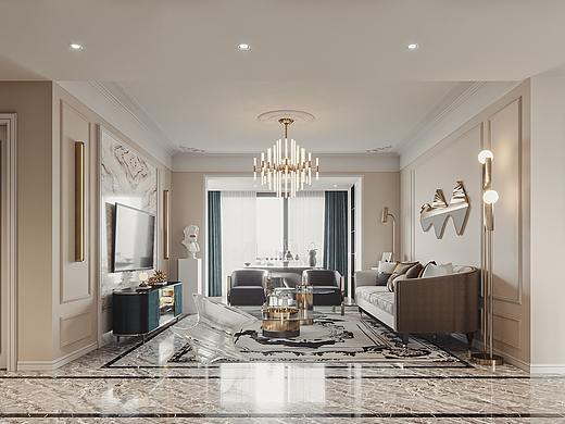 轻奢贵气休闲浪漫‖ 古典轻奢「森林空间」