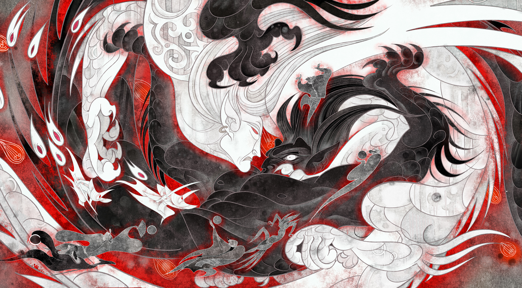 对自己未来的插画之路有什么预期?尧立:画插画已经十年了.