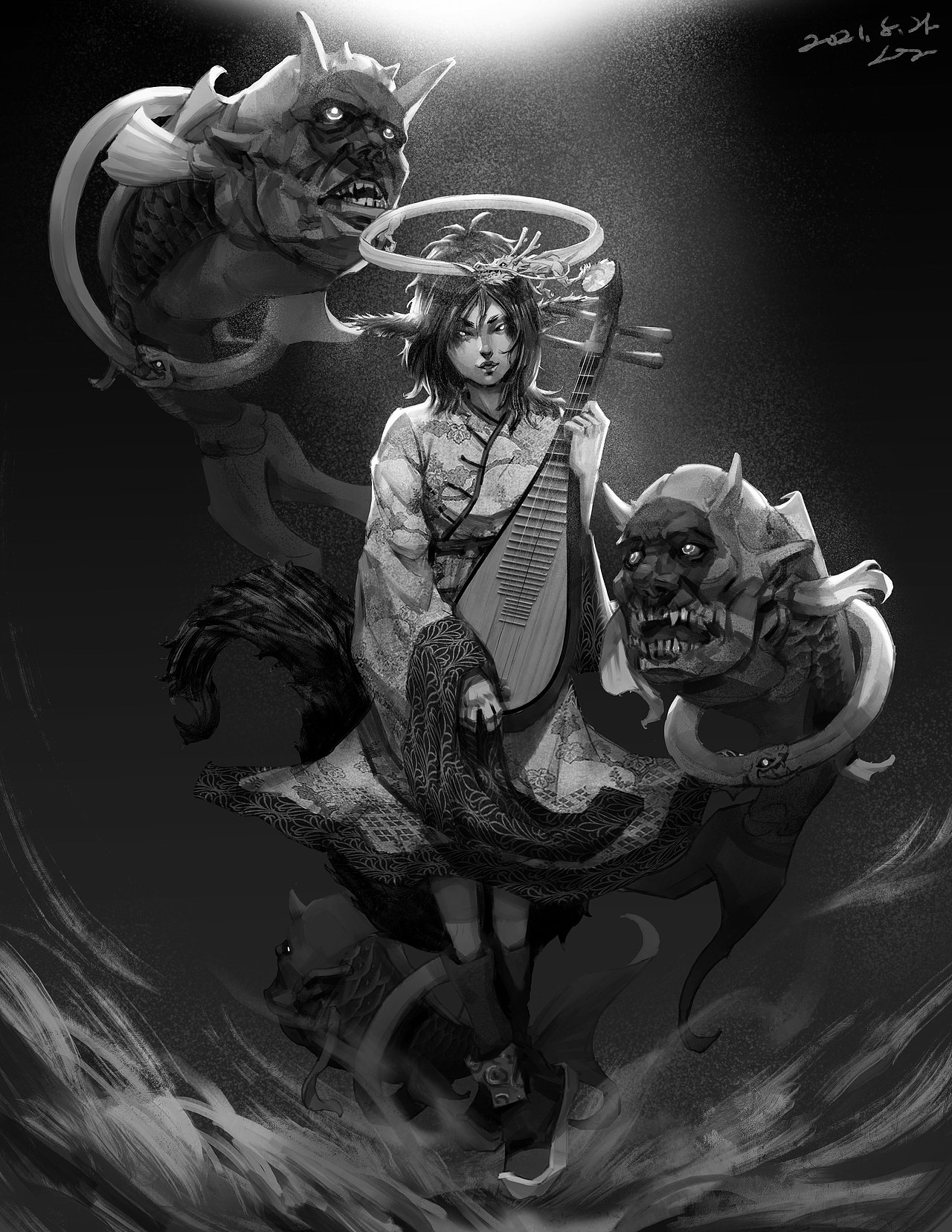 黑白小稿练习（图ZMjY3NjE3MDIw） - 创作习作 - 站酷设计师半岛酒徒原创素材 - 站酷ZCOOL