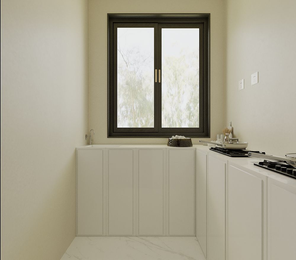 奶油风室内设计建模