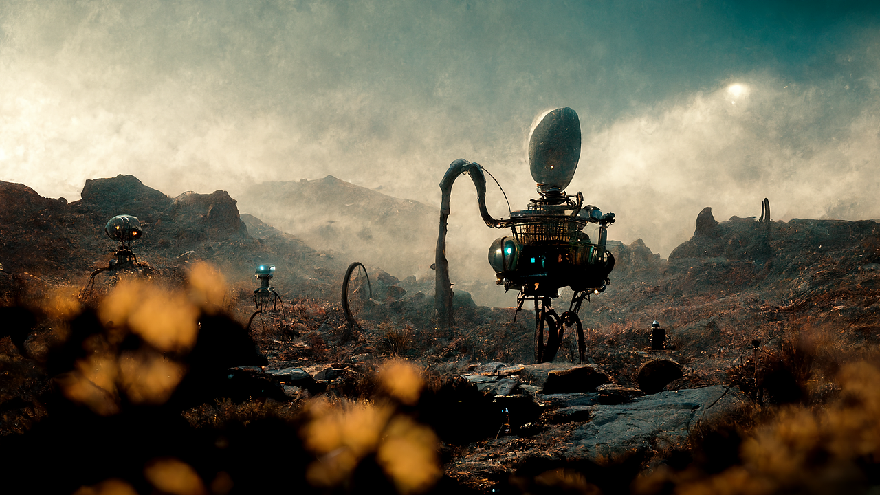 Sci-Fi《迷路的外星人和他们的奇特飞船》