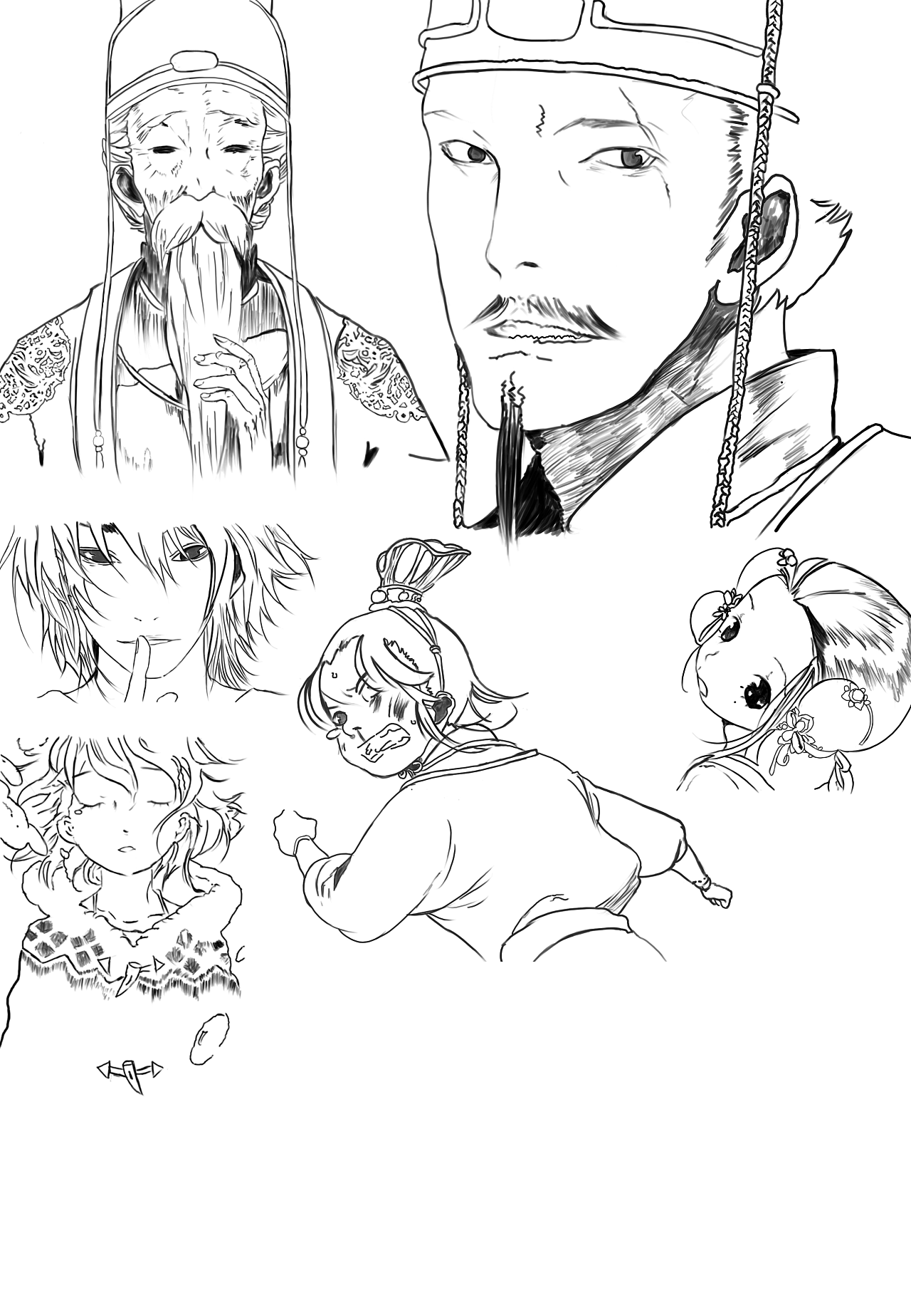 夏达--线条~@爪饭