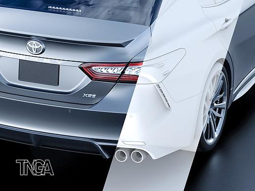 TNGA-Toyota Camry 18-19（个人主页-ZNDEzMjAxNjQ=） - 机械/交通 - 站酷设计师骆文涛原创素材 - 站酷ZCOOL