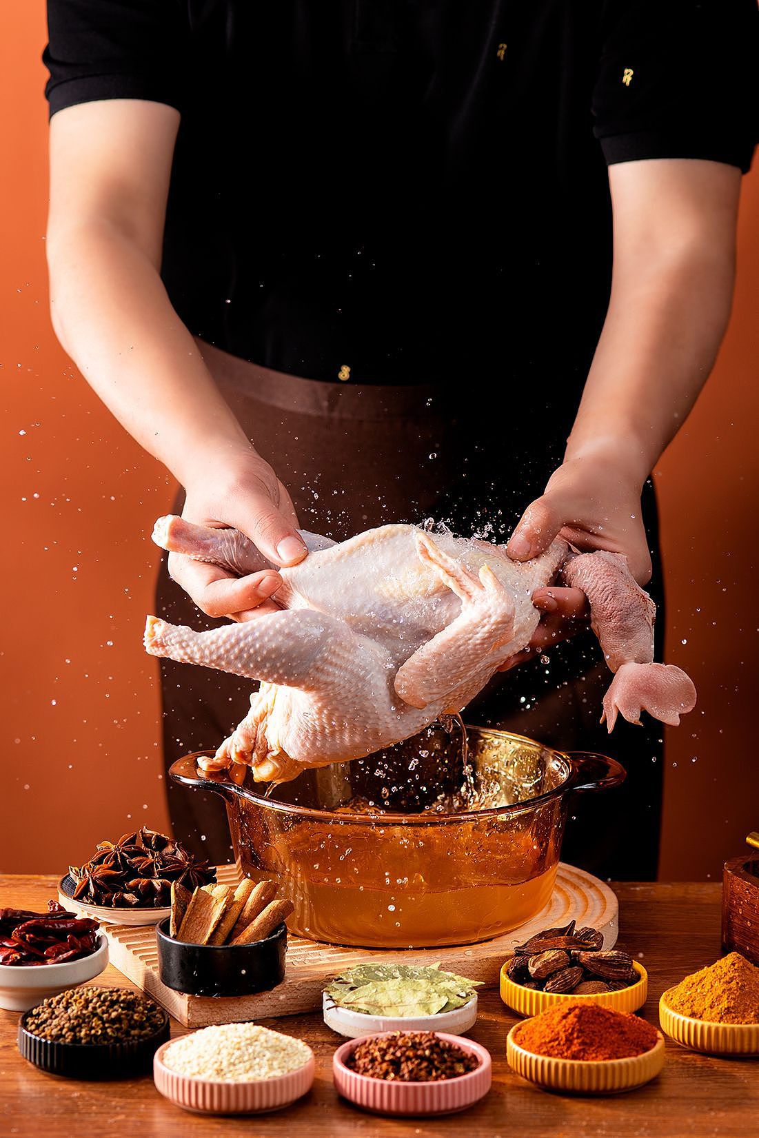 农耕记预制菜拍摄