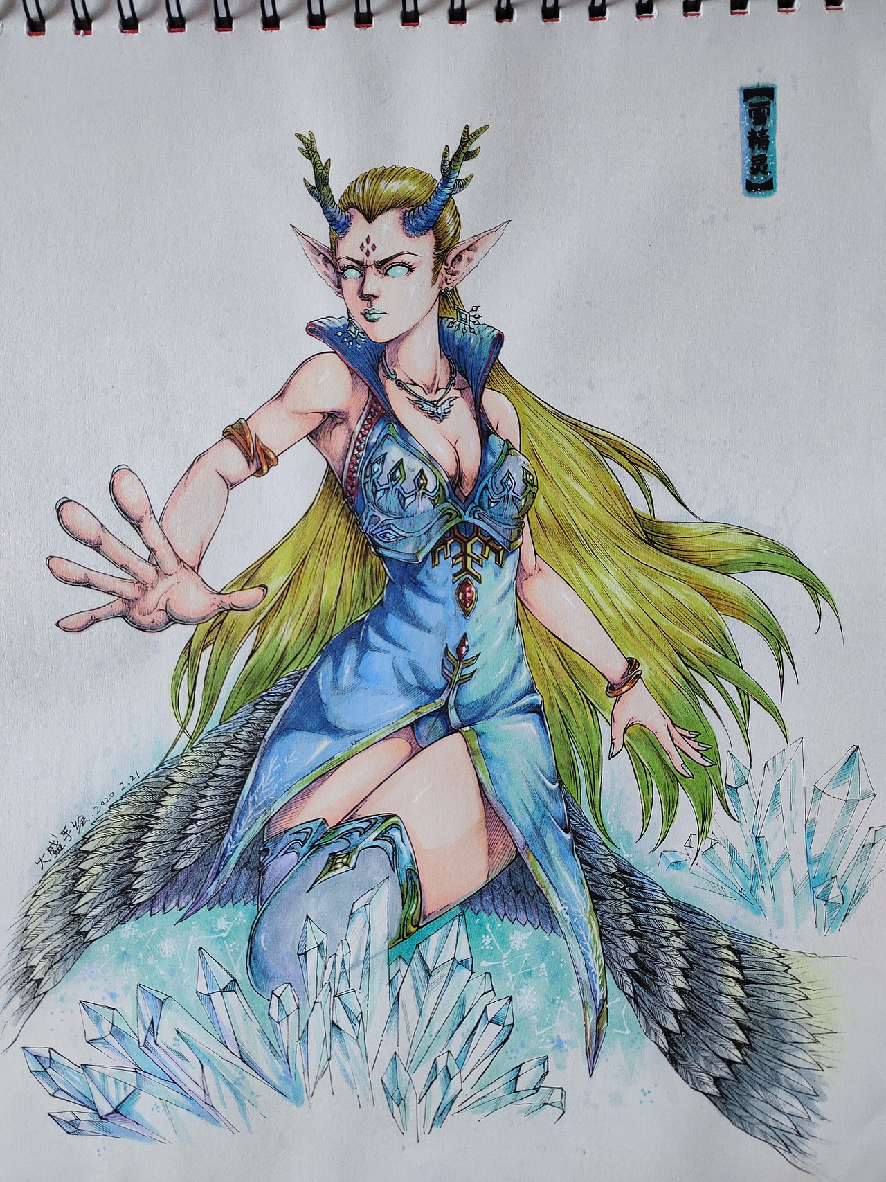 马克笔手绘作品（图ZMjIzODI5MzA4） - 创作习作 - 站酷设计师旗开得盛原创素材 - 站酷ZCOOL