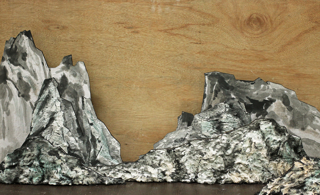 徽派古民居建筑模型