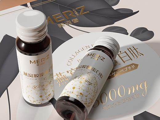保健品包装设计燕窝胶原蛋白包装设计©刘益铭原创作品