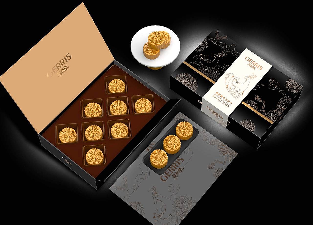 广州巨灵设计-2021香港哥利斯月饼包装设计方案