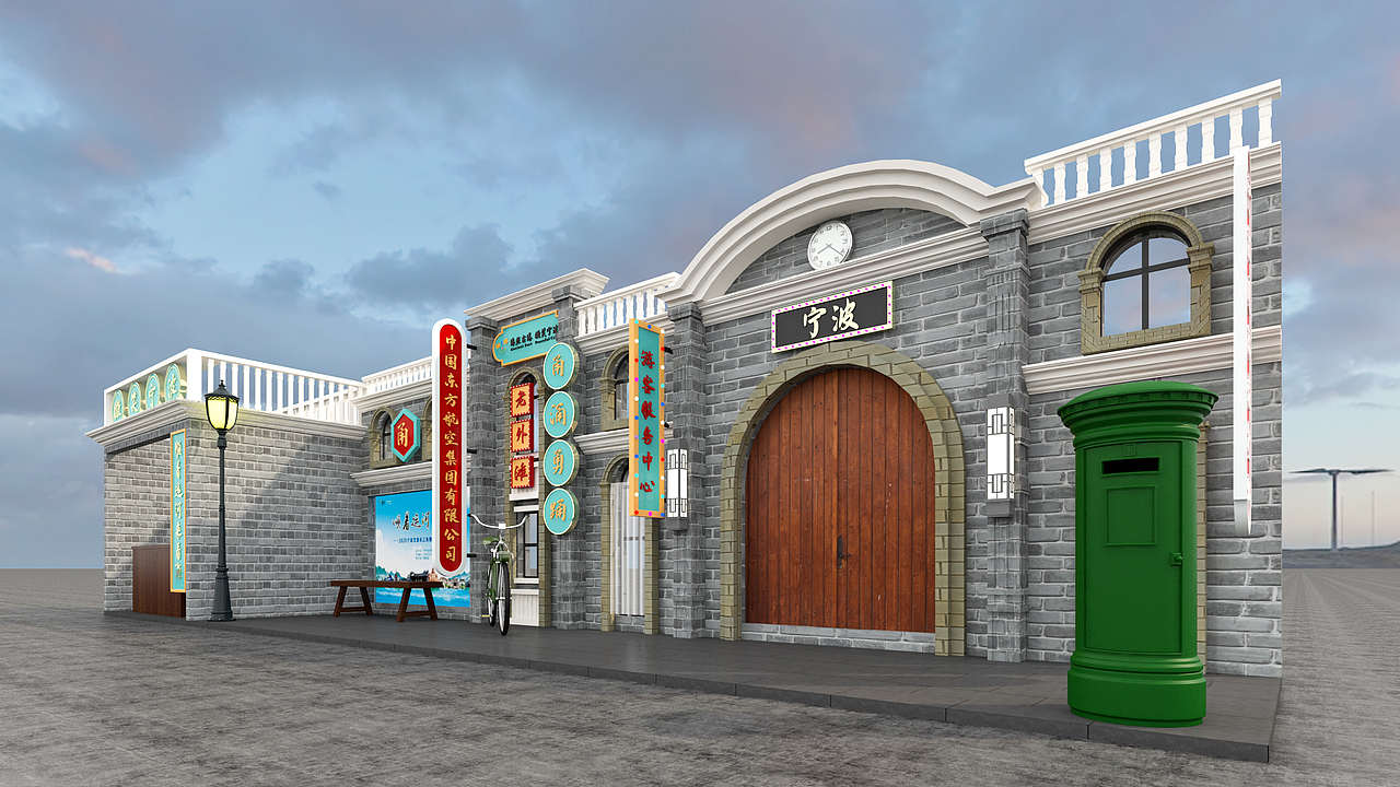 京杭对望文旅创新周（图ZMjMzOTE1MzI0） - 其他三维 - 站酷设计师设计打更大叔原创素材 - 站酷ZCOOL