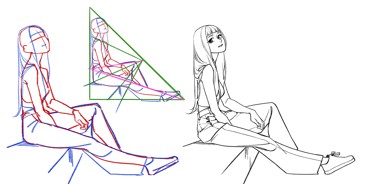 【每日一画】人物速写练习第二周（图ZMjczNDY1OTgw） - 创作习作 - 站酷设计师清乾乾原创素材 - 站酷ZCOOL