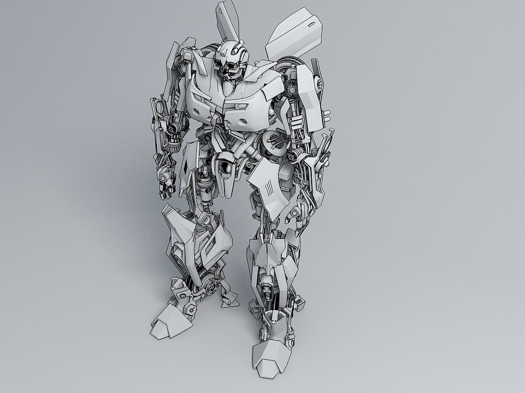 变形金刚大黄蜂|三维|机械/交通|老保 - 原创作品 - 站酷 (zcool)