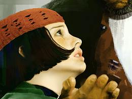 写实厚涂-这个杀手不太冷