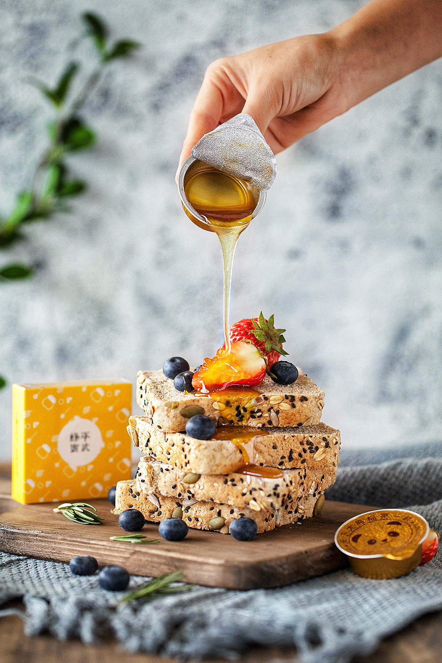 蜂蜜食品摄影 美食摄影成都电商产品摄影商业摄影