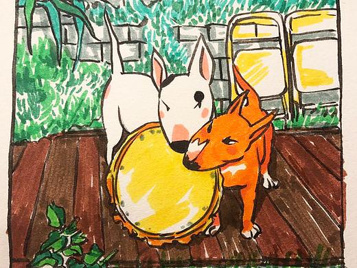 水彩笔日记（个人主页-ZNDEyMjQwNjg=） - 商业插画 - 站酷设计师海岛上的大杨原创素材 - 站酷ZCOOL