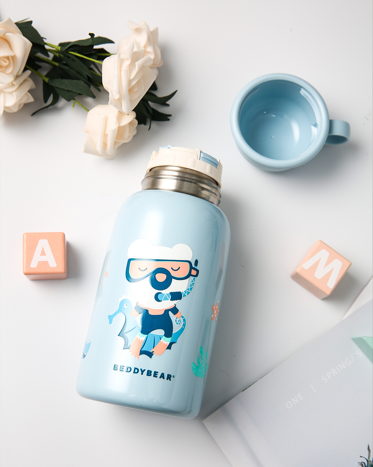 汉仑设计Hoowdesign×杯具熊beddybear儿童水杯设计