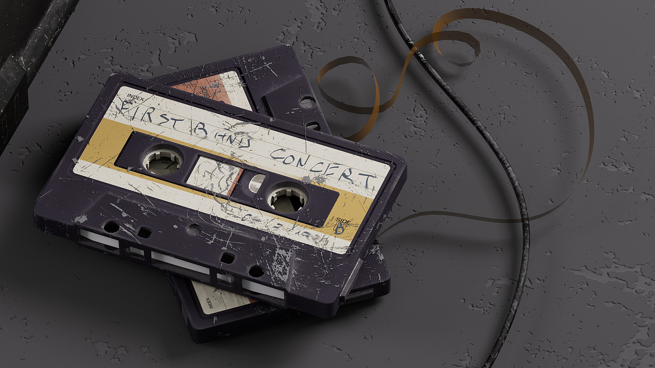 怀旧古董Sony FX-300产品细腻渲染