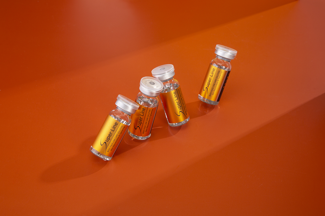 super Line 瘦身剂产品拍摄