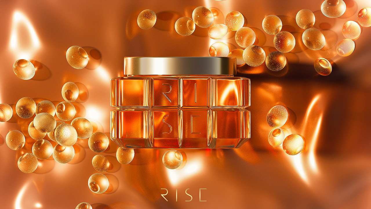 化妆品建模渲染