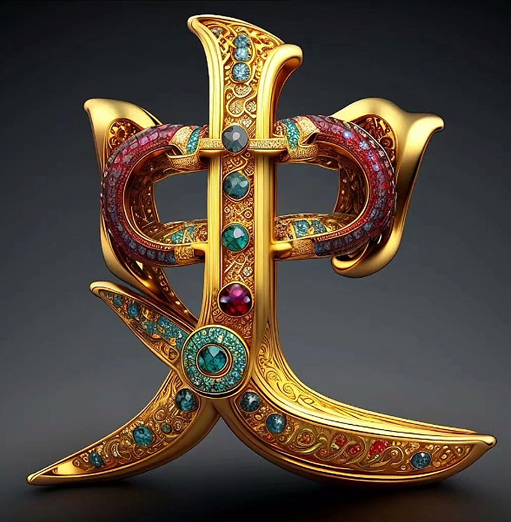 姓氏艺术字“我用2年时间”设计了全国姓氏logo头像