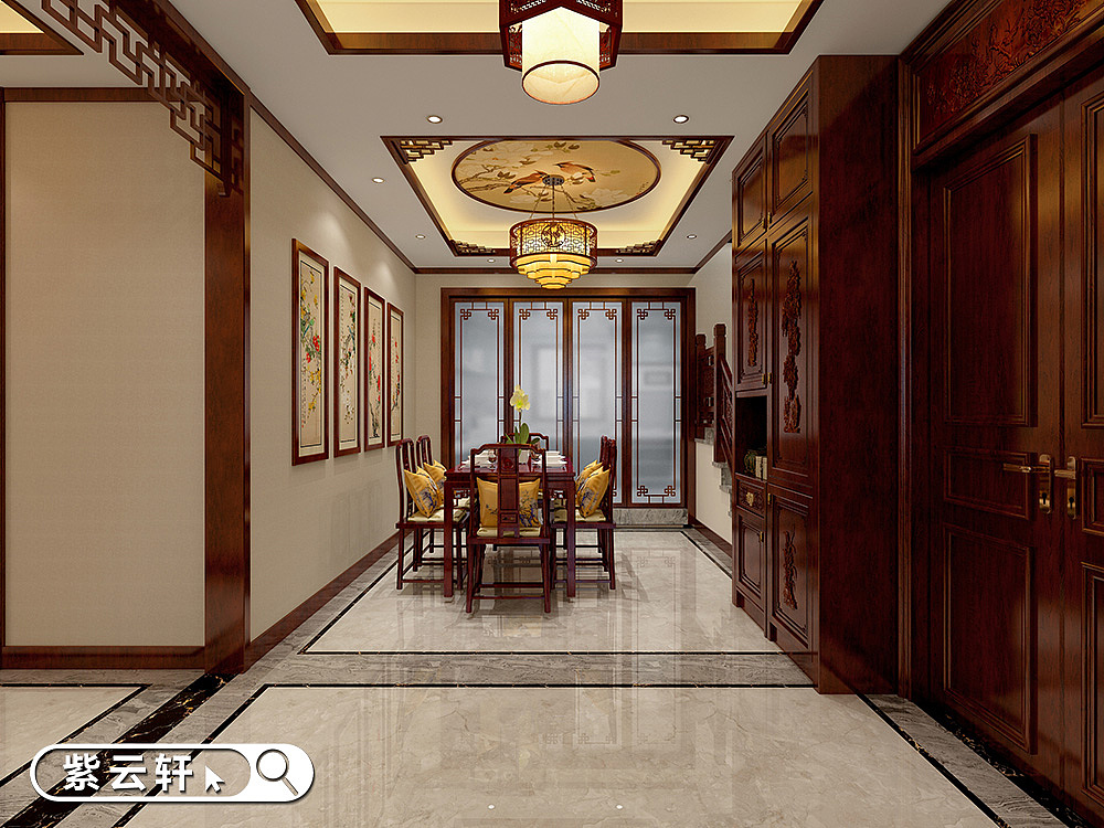 秋风习习参观河北简约中式家庭装修沁人心脾（图ZMzM0MTkzNzA4） - 家装设计 - 站酷设计师紫云轩中式原创素材 - 站酷ZCOOL