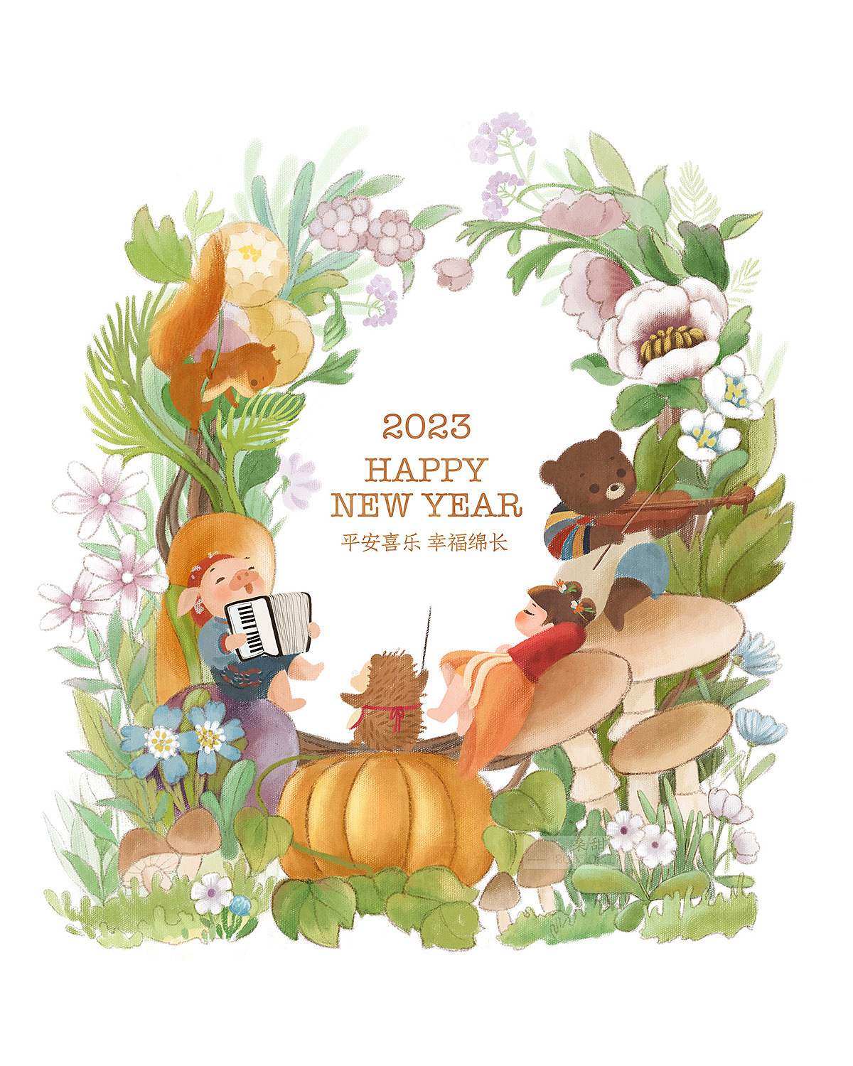 花与画,与当日工作环境