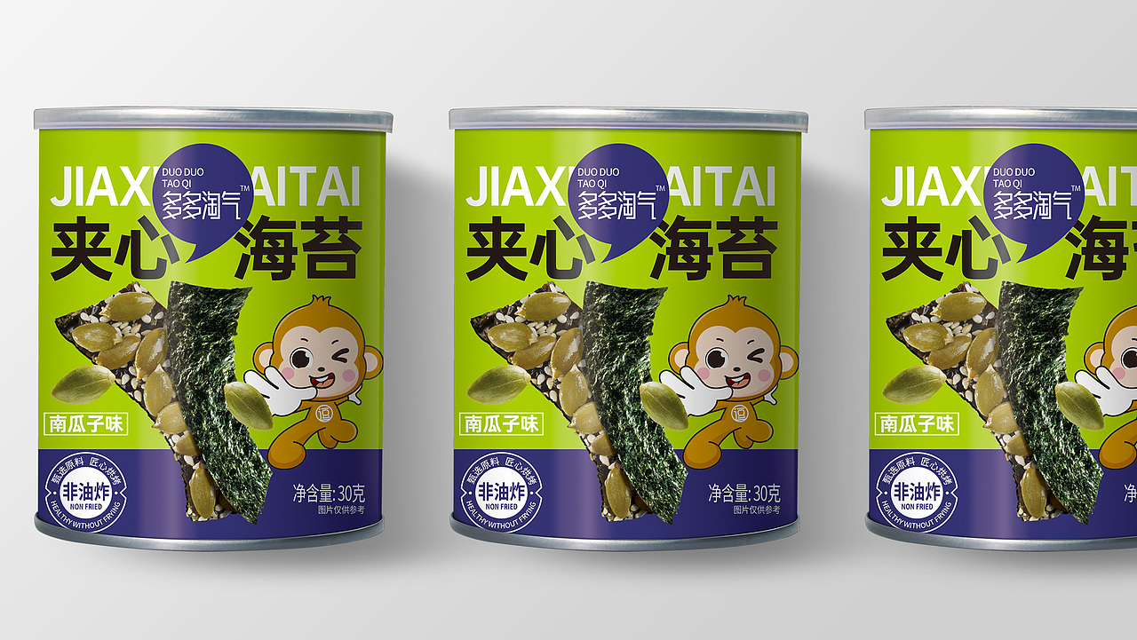 多多淘气- 夹心海苔（图ZMzYwMTUzNzky） - 包装 - 站酷设计师张荣华原创素材 - 站酷ZCOOL