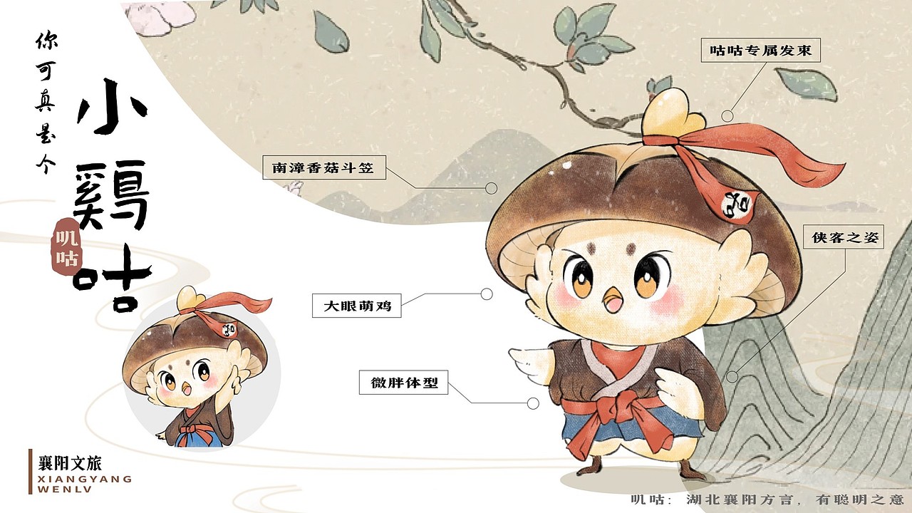 襄阳礼物 | 叽咕IP形象设计