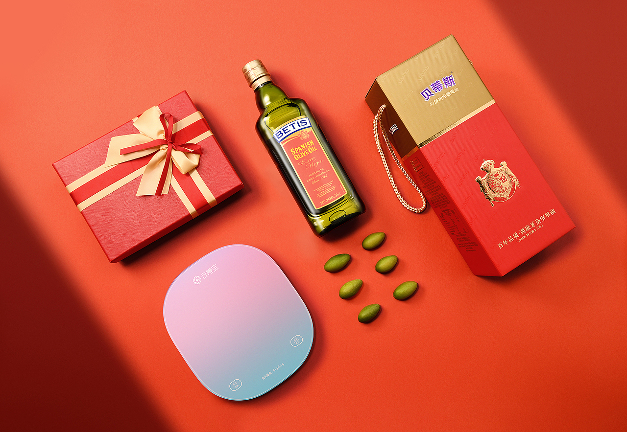 贝蒂斯橄榄油&云康宝秤礼盒套装