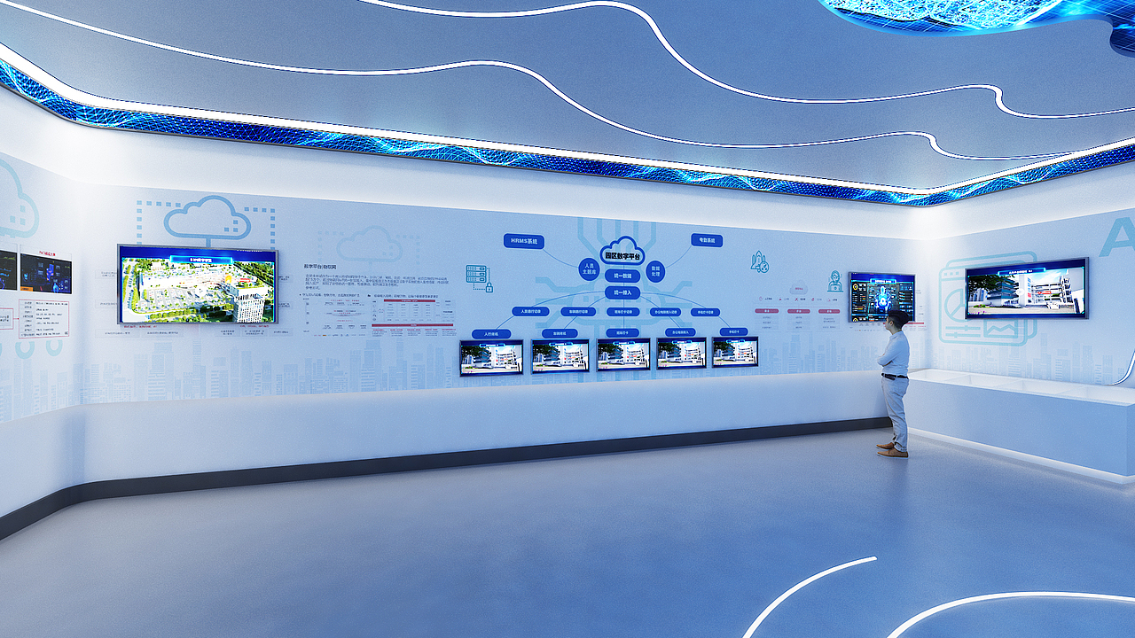 IOC运营中心项目（图ZMzY2MDQ0NTky） - 展陈设计 - 站酷设计师钱斌原创素材 - 站酷ZCOOL