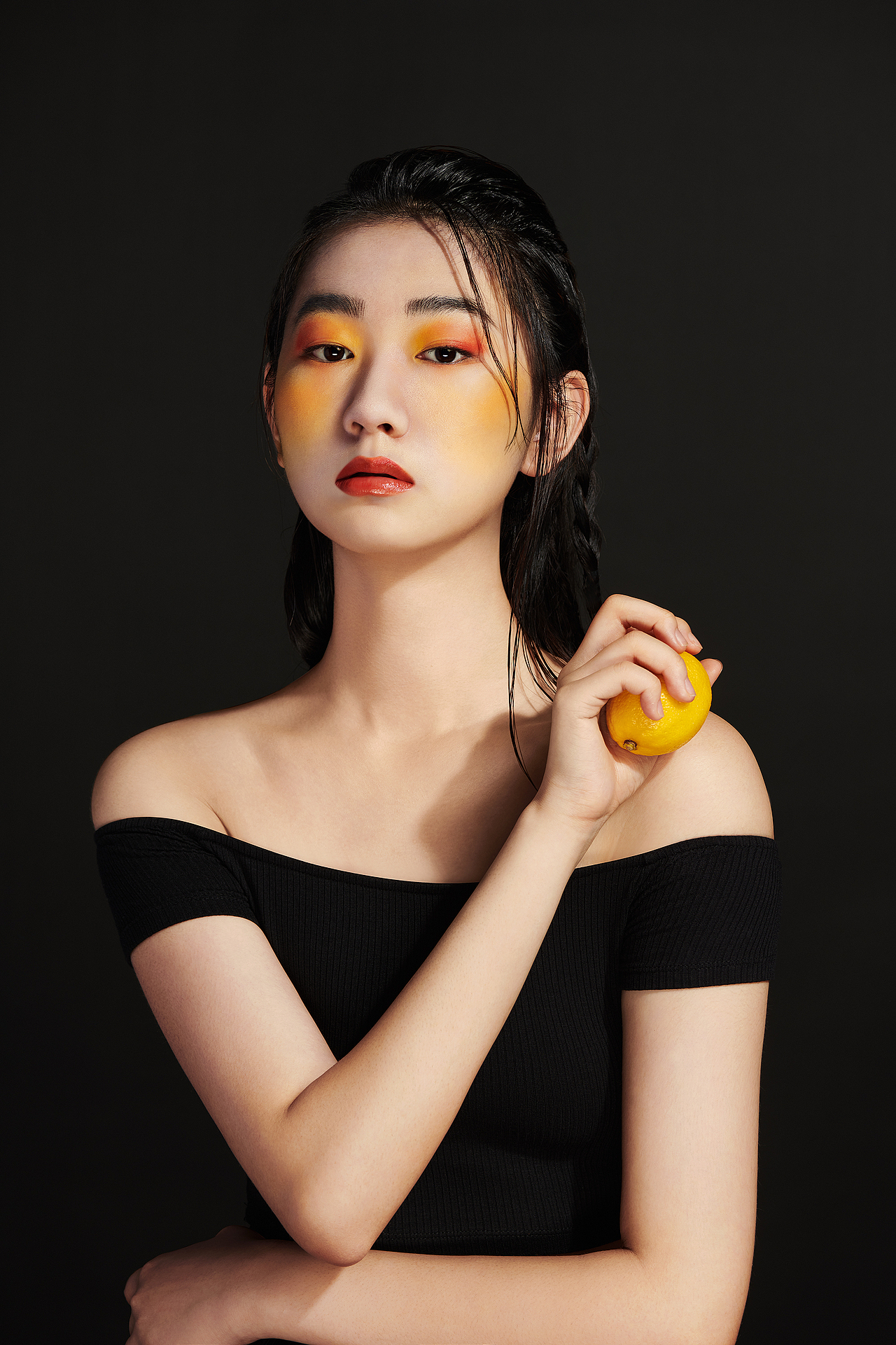 欧莱雅人物kv拍摄化妆品sestudio摄影