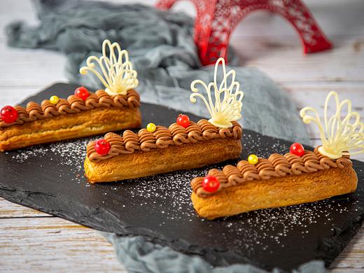 法式甜点-泡芙、巧克力