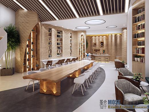 墨舍设计 | 艺展展厅设计（个人主页-ZNDkxOTE5MDA=） - 展陈设计 - 站酷设计师墨舍空间设计原创素材 - 站酷ZCOOL