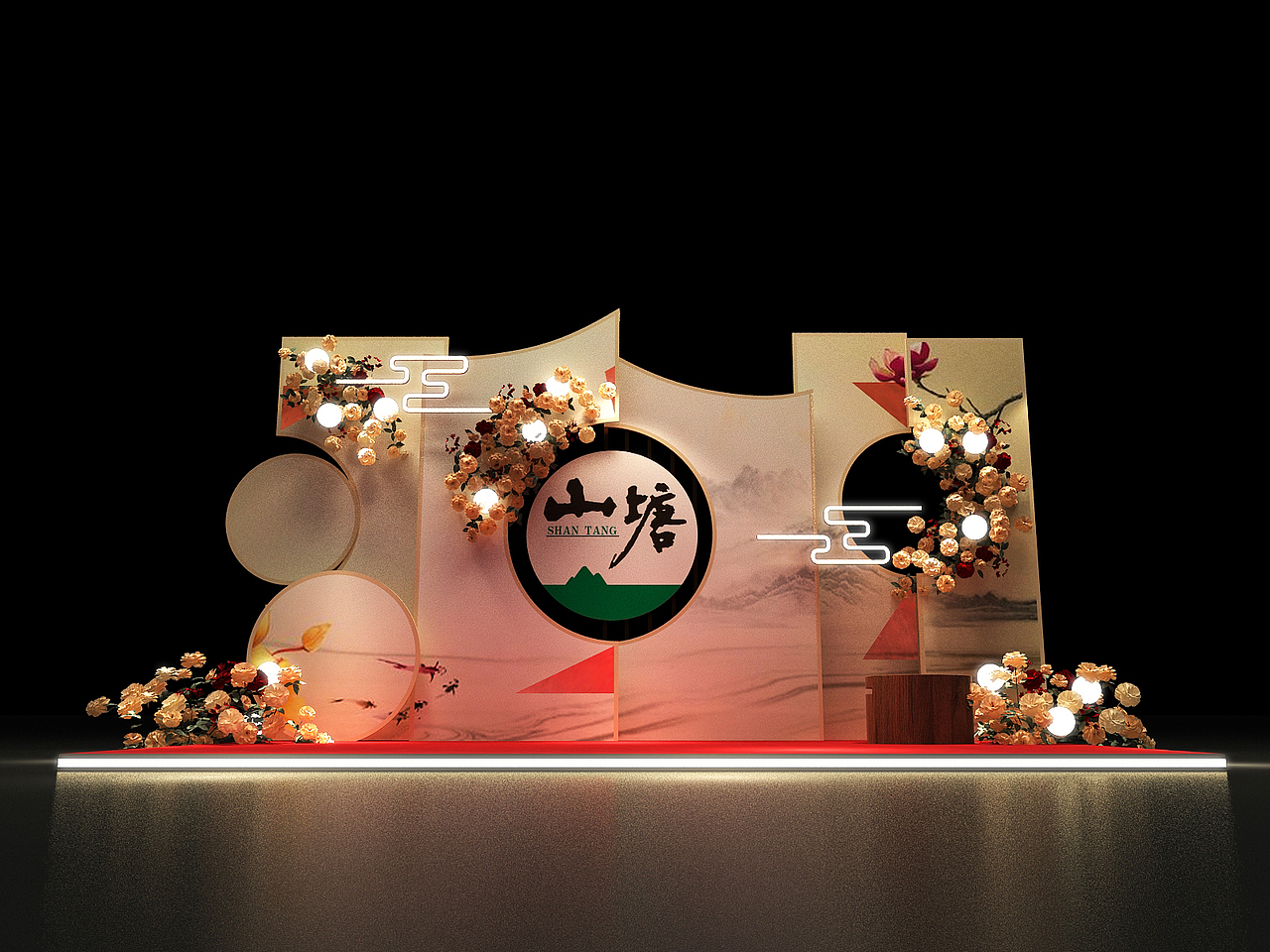 上塘美陈打卡点 拍照打卡点（图ZMjA4Njc5NzA4） - 其他三维 - 站酷设计师A小余原创素材 - 站酷ZCOOL