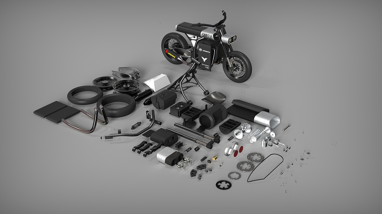 2021 Modeling and rendering works displayed