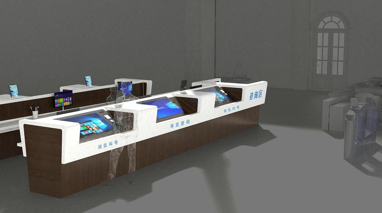 咨询台设计（图ZMjEwOTUwMzg0） - 展陈设计 - 站酷设计师Dear婷原创素材 - 站酷ZCOOL
