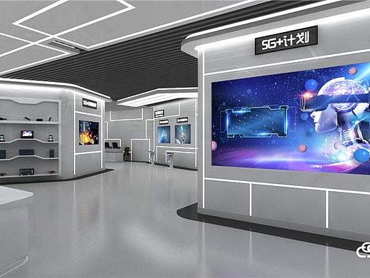 智慧城市展厅案例:台州移动5G数字城市体验馆