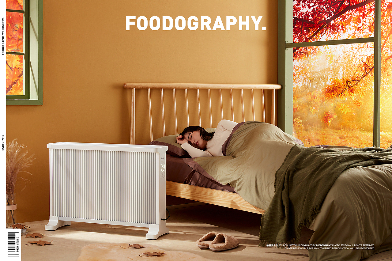 『 平面+视频 』 kusite家用取暖器 ✖ foodography