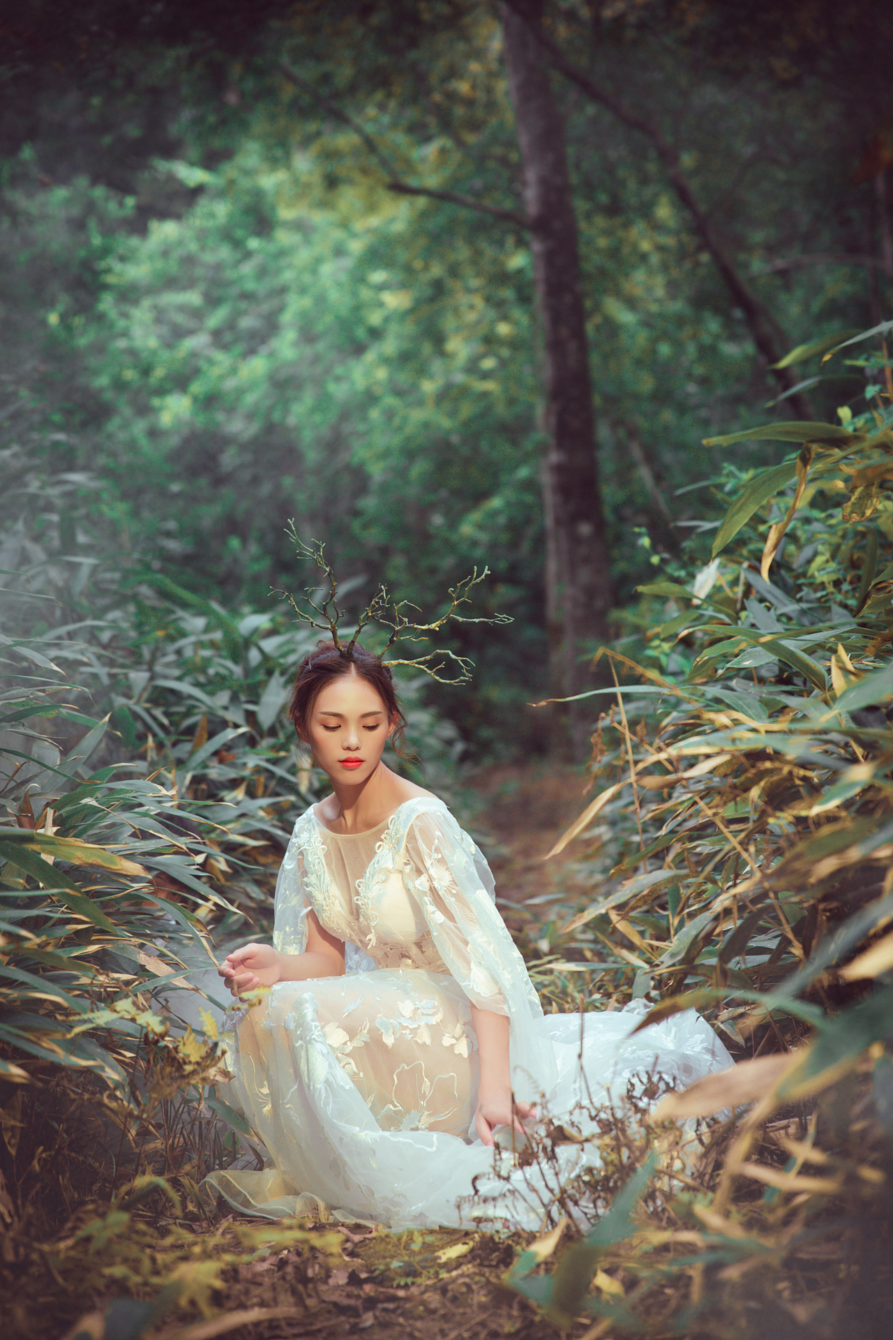 森系外景个人写真