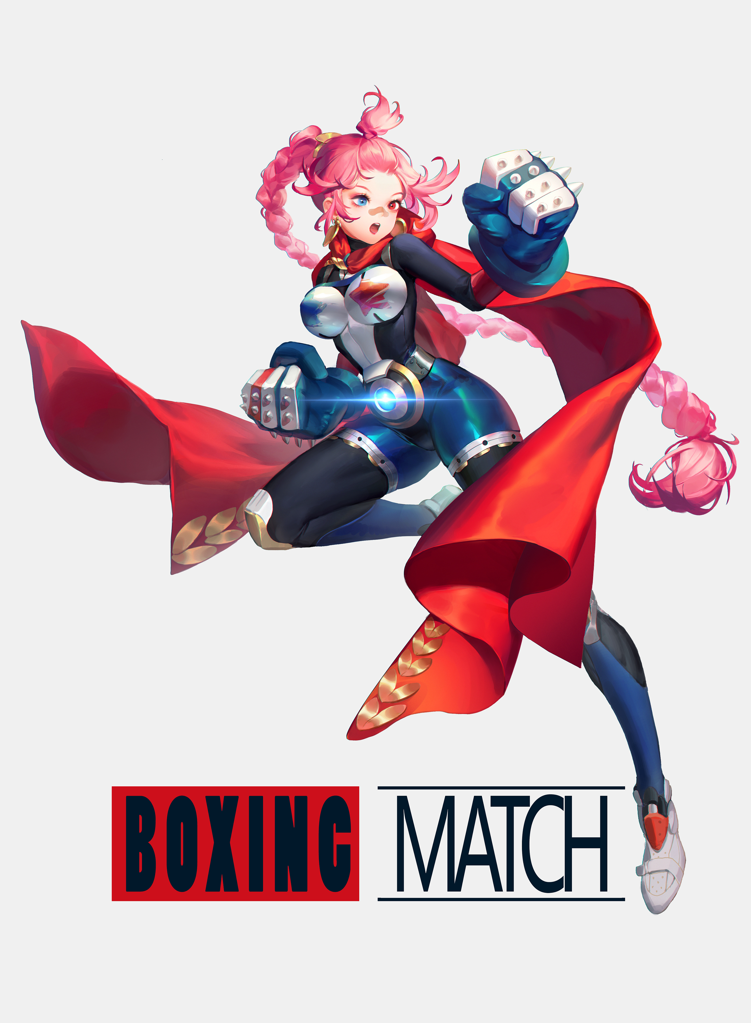 拳师立绘|插画|游戏原画|汪小匪 - 原创作品 - 站酷 (zcool)