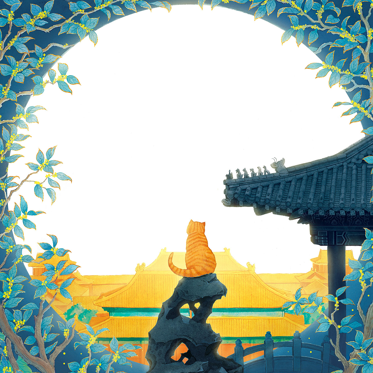 故宫博物院“故宫中国节”系列海报一(图ZMTk2NDAwNzUy) - 商业插画 - 站酷设计师李星明原创素材 - 站酷ZCOOL