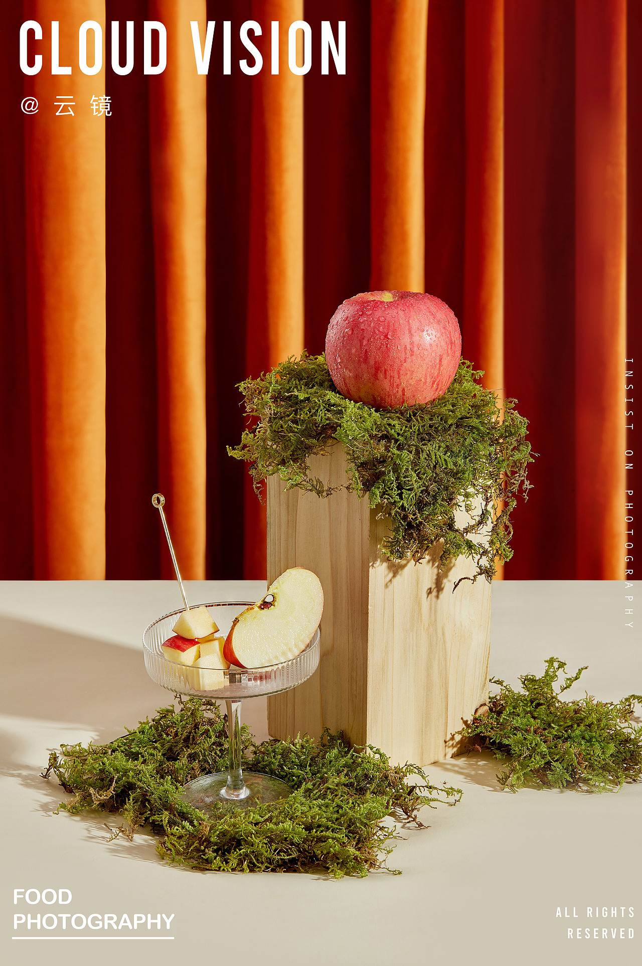 美食摄影-1318苹果·学院派蜜脆！