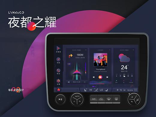 [参赛作品]领克02车机系统主题设计