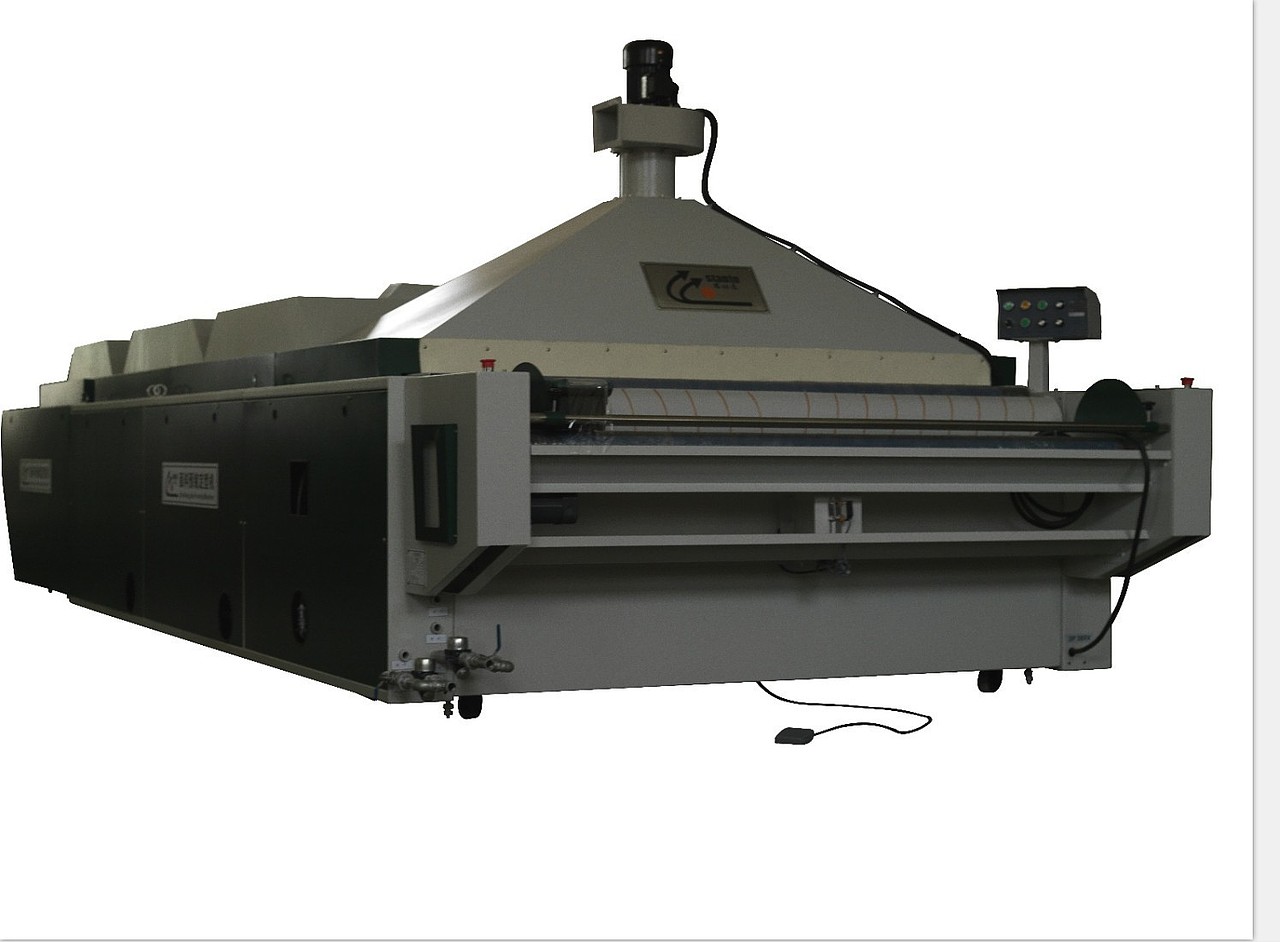 自动面料预缩定型机
